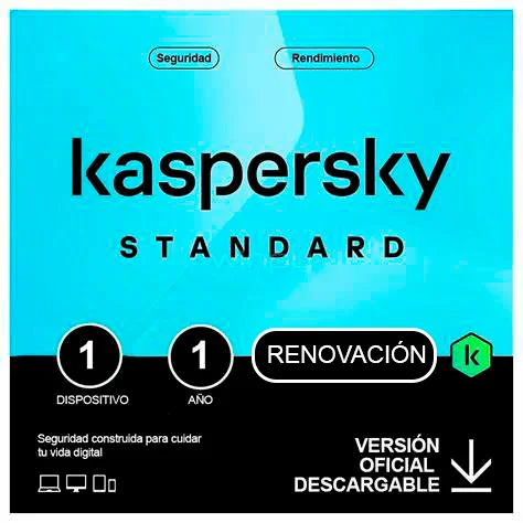 Kaspersky Standard 1 Dispositvo 1 Año (Anti-virus)